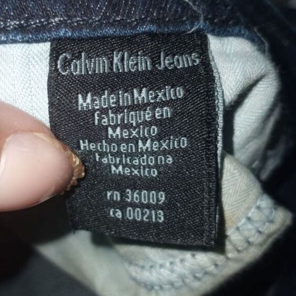 Calvin Klein Jeans Denim Blue Shorts Sz.29 EUC - Picture 5 of 7